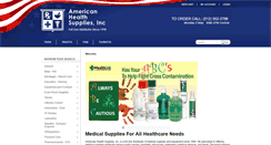 Desktop Screenshot of ahsionline.com